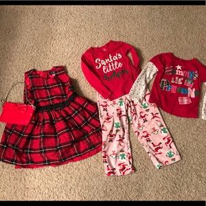 Girls 5t Christmas lot